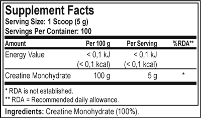 MAXLER 100% Creatine Monohydrate | X Sport shop