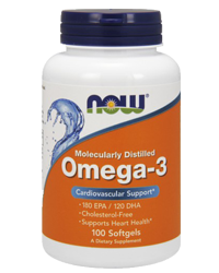 NOW Omega 3 (100g.kapsula)