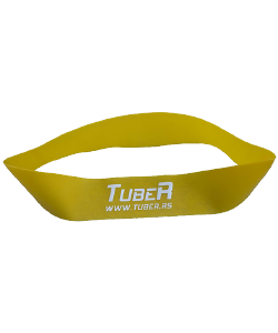 TubeR - Mini guma  0,7mm  (žuta)