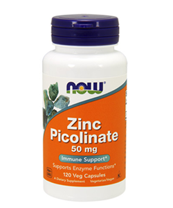 NOW Zinc Picolinate 50mg