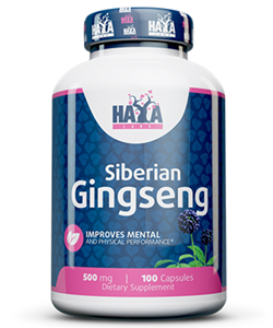 HAYA Siberian Ginseng 500 mg (Sibirski žen-šen)