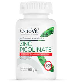 OSTROVIT Zinc Picolinate 200tab