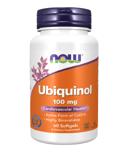NOW Ubiquinol 100 mg Softgels