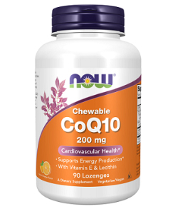 NOW CoQ10 200 mg Lozenges