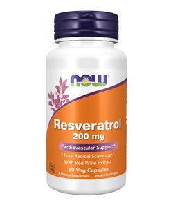 NOW Natural Resveratrol 200mg