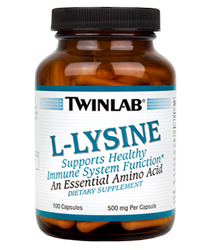 TWINLAB L-Lysine 500mg