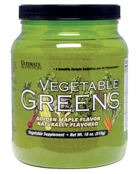 Ultimate Nutrition Vegetable Greens, Golden Maple