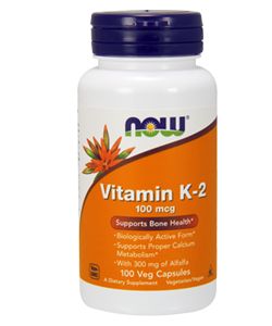 NOW Vitamin K-2 100mcg