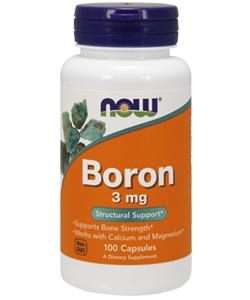 NOW  Boron 3mg 100kap,